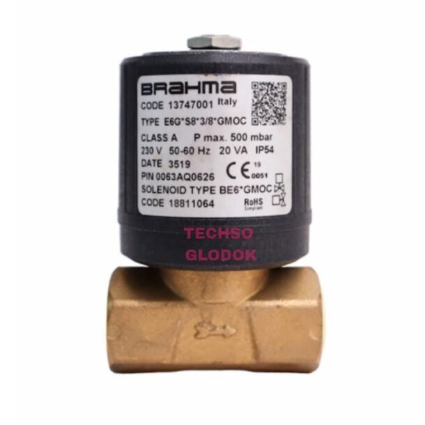 BRAHMA E6G*S8*3/8*GMOC solenoid valve