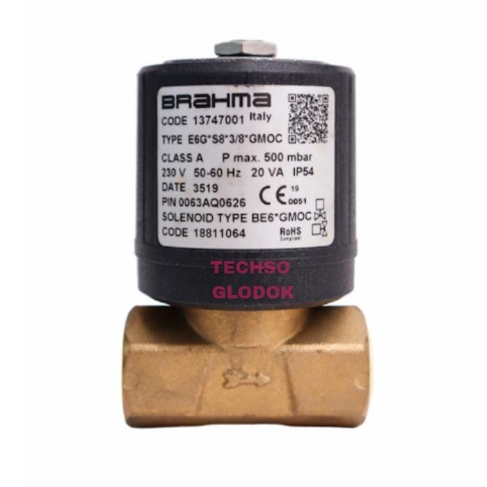 BRAHMA E6G*S8*3/8*GMOC solenoid valve