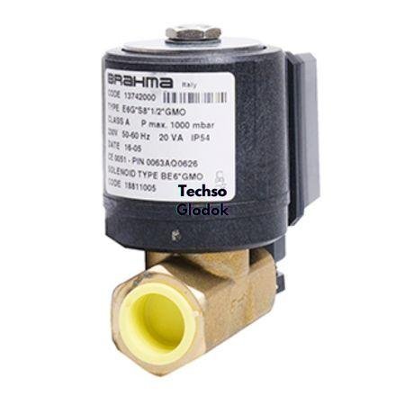 BRAHMA E6G*S8*1/2*GMO Solenoid Gas Burner