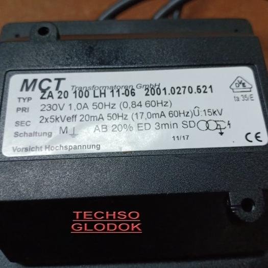 MCT ZA 20 100 LH11-06 ignition transformer - Gambar 3
